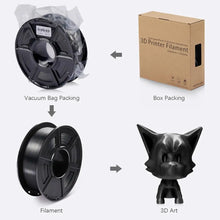 10-Roll Multicolor PLA+ / PLA / PETG Filament Bundle – 1.75mm | No-Bubble FDM Filament | Printin3D.co