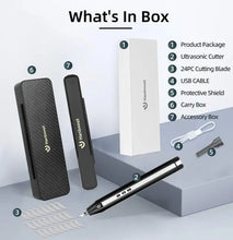 Wireless Ultrasonic Cutter – 40KHz Handheld Knife for 3D Print Finishing & Deburring | Printin3D.co