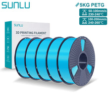 5KG PETG 3D Printer Filament – 1.75mm Diameter, Tangle-Free Spool, Durable & Neatly Wound for FDM Printers | Printin3D.co