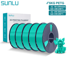 5KG PETG 3D Printer Filament – 1.75mm Diameter, Tangle-Free Spool, Durable & Neatly Wound for FDM Printers | Printin3D.co