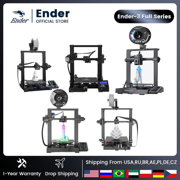 Upgraded High-Speed 3D Printer – Large Build Volume, Auto-Leveling, Direct Drive, and Classic Ender-3 Series Design | Printin3D.co