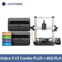 ANYCUBIC Kobra 3 V2 Combo – 600mm/s Multi-Color 3D Printer with ACE Pro Filament System | Printin3D.co