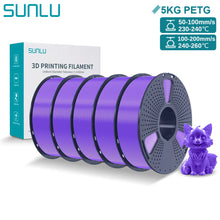 5KG PETG 3D Printer Filament – 1.75mm Diameter, Tangle-Free Spool, Durable & Neatly Wound for FDM Printers | Printin3D.co