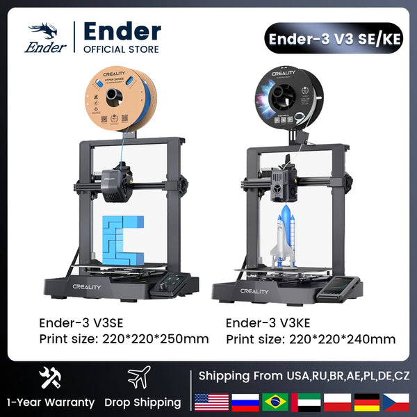 Upgraded High-Speed 3D Printer – Large Build Volume, Auto-Leveling, Direct Drive, and Classic Ender-3 Series Design | Printin3D.co