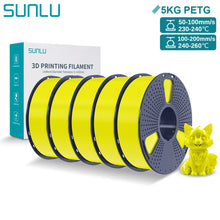 5KG PETG 3D Printer Filament – 1.75mm Diameter, Tangle-Free Spool, Durable & Neatly Wound for FDM Printers | Printin3D.co