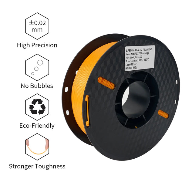 10KG PLA & PETG Filament Bundle – 1.75mm (10 Rolls x 1KG) | Printin3D.co