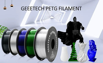 Pure PETG Filament – 1KG Spool (1.75mm) | Tangle-Free & Vacuum Sealed | Printin3D.co