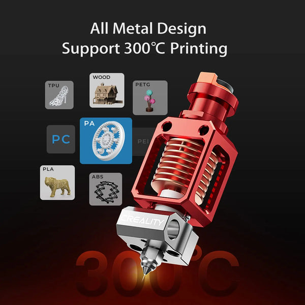CR Spider 3.0 Pro All-Metal Hotend – High Temp & High Flow Upgrade Kit (300°C, 300mm/s) | Printin3D.co