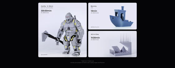 CREALITY K1 Series 3D Printer – K1SE/K1C/K1 MAX with 600mm/s Speed & Dual-Gear Direct Drive Extruder | Printin3D.co