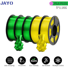 PLA Plus Filament – 5 Rolls (5.5KG Total, 1.75mm) | Colorful, Tough 3D Printing Material for FDM Printers | Printin3D.co