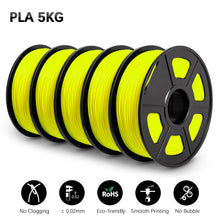 5KG PLA & PLA+ Filament Bundle – 1.75mm (5 Rolls x 1KG) | Printin3D.co