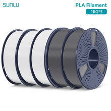 5KG PLA & PLA+ Filament Bundle – 1.75mm (5 Rolls x 1KG) | Printin3D.co