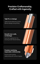 Ender-3 V3 SE/KE Ceramic Heating Block Kit – 60W, 0.4mm Quick-Swap Nozzle | 3D Printer Upgrade | Printin3D.co