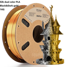 Dual Color PLA Filament – Silk & Matte Finish | 1.75mm, 1KG | Printin3D.co