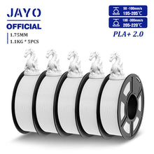 Upgrade 2.0 PLA+ Filament – 5-Roll Bundle (1.75mm) | High-Strength 3D Printing Material | Printin3D.co