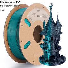 Dual Color PLA Filament – Silk & Matte Finish | 1.75mm, 1KG | Printin3D.co