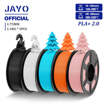 Upgrade 2.0 PLA+ Filament – 5-Roll Bundle (1.75mm) | High-Strength 3D Printing Material | Printin3D.co
