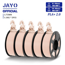 Upgrade 2.0 PLA+ Filament – 5-Roll Bundle (1.75mm) | High-Strength 3D Printing Material | Printin3D.co