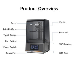ANYCUBIC Photon Mono M7 – 14K MSLA Resin 3D Printer with 10” Screen, Ultra-Fast 150mm/h Speed & 223×126×230mm Build Volume | Printin3D.co