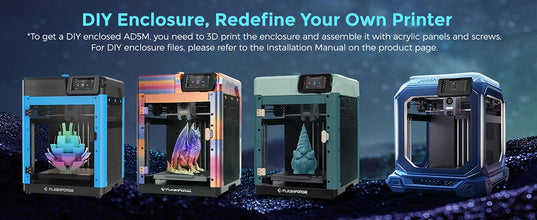 Flashforge Adventurer 5M 3D Printer – 600mm/s High-Speed Printing, Full Auto-Leveling, 280°C Direct Extruder, PEI Flex Plate | Printin3D.co