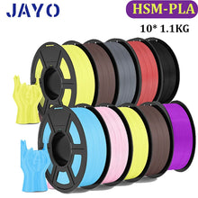 10-Roll Multicolor PLA+ / PLA / PETG Filament Bundle – 1.75mm | No-Bubble FDM Filament | Printin3D.co