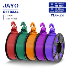 Upgrade 2.0 PLA+ Filament – 5-Roll Bundle (1.75mm) | High-Strength 3D Printing Material | Printin3D.co