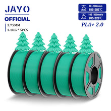 Upgrade 2.0 PLA+ Filament – 5-Roll Bundle (1.75mm) | High-Strength 3D Printing Material | Printin3D.co