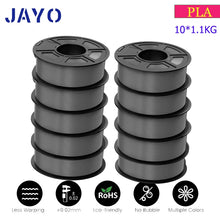 10-Roll Multicolor PLA+ / PLA / PETG Filament Bundle – 1.75mm | No-Bubble FDM Filament | Printin3D.co