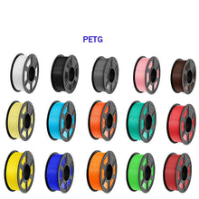 10-Roll PETG Filament Bundle – 1.75mm | Bubble-Free, Multi-Color 3D Printing | 1.1KG Each | Printin3D.co