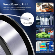 6-Roll Silk PLA+ Filament Bundle – 1.75mm | Glossy, Silky Finish for FDM Printers | Printin3D.co