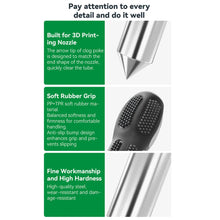 Hotend Cleaning Rod – Soft Rubber Handle, Extended Design for 3D Printer Nozzle Unclogging | Printin3D.co