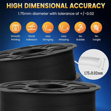 Upgrade 2.0 PLA+ Filament – 5-Roll Bundle (1.75mm) | High-Strength 3D Printing Material | Printin3D.co