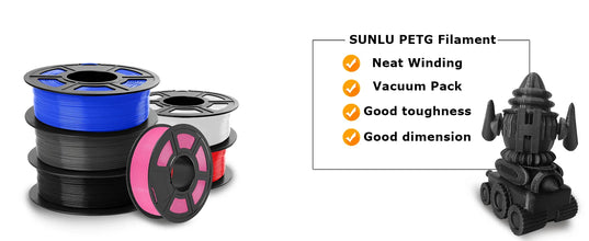 5KG PETG 3D Printer Filament – 1.75mm Diameter, Tangle-Free Spool, Durable & Neatly Wound for FDM Printers | Printin3D.co