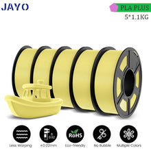 PLA Plus Filament – 5 Rolls (5.5KG Total, 1.75mm) | Colorful, Tough 3D Printing Material for FDM Printers | Printin3D.co