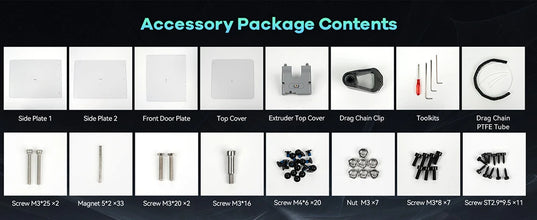 Enclosure Panel Kit for Flashforge Adventurer 5M – Noise Reduction & Stable Printing | Printin3D.co