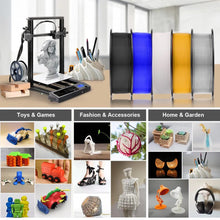 10-Roll Multicolor PLA+ / PLA / PETG Filament Bundle – 1.75mm | No-Bubble FDM Filament | Printin3D.co