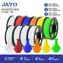 10-Roll Multicolor PLA+ / PLA / PETG Filament Bundle – 1.75mm | No-Bubble FDM Filament | Printin3D.co
