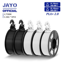 Upgrade 2.0 PLA+ Filament – 5-Roll Bundle (1.75mm) | High-Strength 3D Printing Material | Printin3D.co