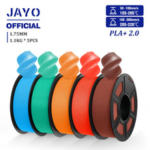 Upgrade 2.0 PLA+ Filament – 5-Roll Bundle (1.75mm) | High-Strength 3D Printing Material | Printin3D.co