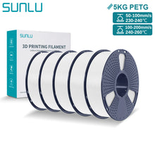 5KG PETG 3D Printer Filament – 1.75mm Diameter, Tangle-Free Spool, Durable & Neatly Wound for FDM Printers | Printin3D.co