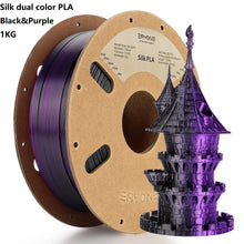 Dual Color PLA Filament – Silk & Matte Finish | 1.75mm, 1KG | Printin3D.co