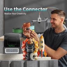 Filament Connector Kit – Splicer for 1.75mm PLA, PETG, ABS, PC, PA | Includes 200 PTFE Sleeves | Printin3D.co