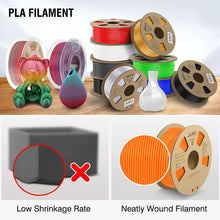 PLA Filament Bundle – 8 or 10 Rolls (1.75mm, 11KG Total) | Multi-Color, Bubble-Free, Smooth Printing | Printin3D.co