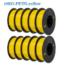 KINGROON 22LBS PETG or PLA filament 3D Printer Filament 10 Rolls 1KG 1.75MM Eco-Friendly Good Toughness Mix Color | Printin3D.co