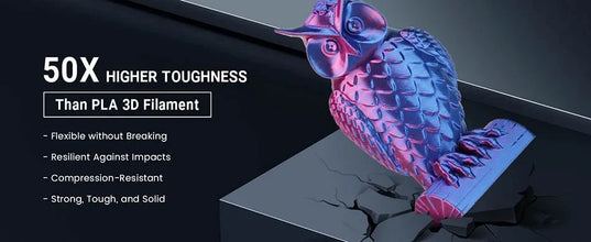 10-Roll Multicolor PLA+ / PLA / PETG Filament Bundle – 1.75mm | No-Bubble FDM Filament | Printin3D.co