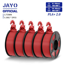 Upgrade 2.0 PLA+ Filament – 5-Roll Bundle (1.75mm) | High-Strength 3D Printing Material | Printin3D.co