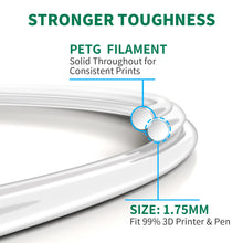 PETG Filament – 1KG Spool (1.75mm) | Colorful, Vacuum-Sealed, FDM-Compatible | Printin3D.co