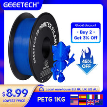 PETG Filament – 1KG Spool (1.75mm) | Colorful, Vacuum-Sealed, FDM-Compatible | Printin3D.co