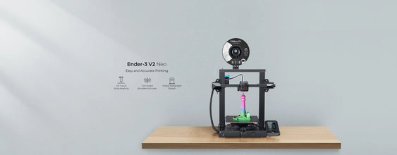 Upgraded High-Speed 3D Printer – Large Build Volume, Auto-Leveling, Direct Drive, and Classic Ender-3 Series Design | Printin3D.co