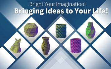 Dual Color PLA Filament – Silk & Matte Finish | 1.75mm, 1KG | Printin3D.co